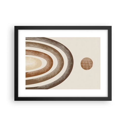 Poster in black frame - In a Distant Galaxy - 40x30 cm