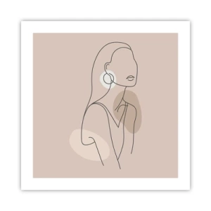 Poster - Icon of Girlhood - 50x50 cm