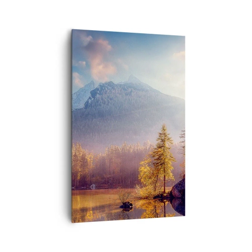 Canvas picture - In the Mountains and Valleys - 80x120 cm