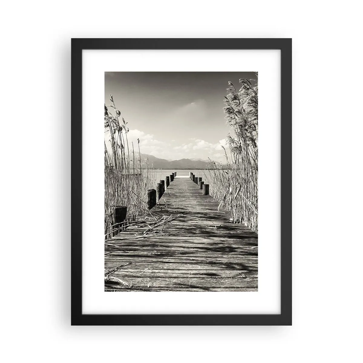 Poster in black frame - In the Grass - 30x40 cm