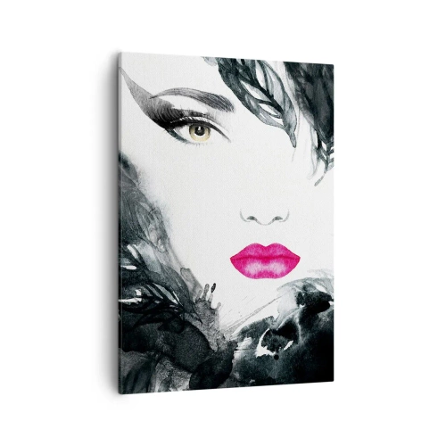 Canvas picture - Watch out for Femme Fatale! - 50x70 cm