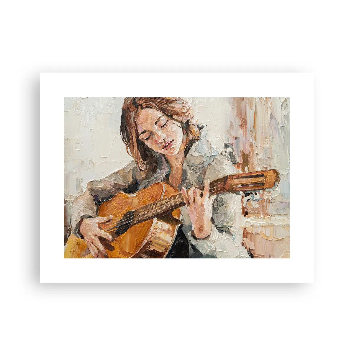 Poster - Concert for Guitar and Girly Heart - 40x30 cm