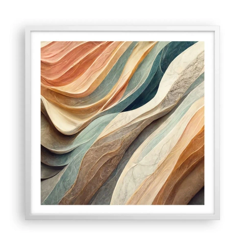 Poster in white frmae - Moment Before Change - 60x60 cm