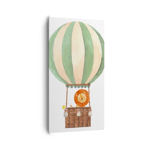 Canvas picture - Leon's Adventures - 65x120 cm