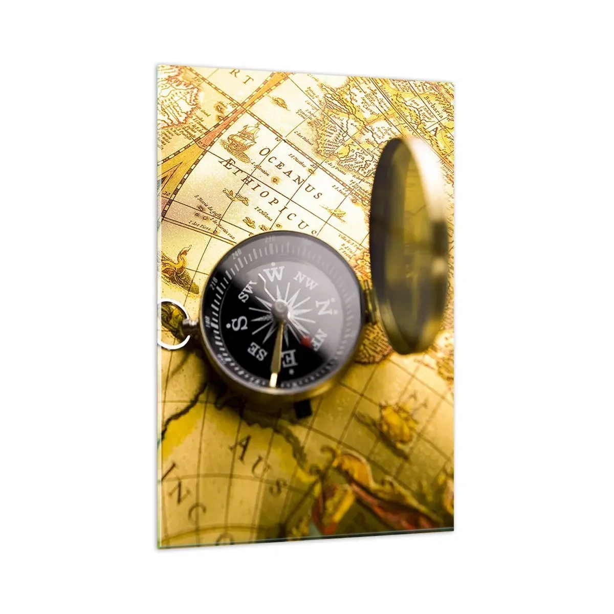 Glass picture - To the End of the World? - 80x120 cm