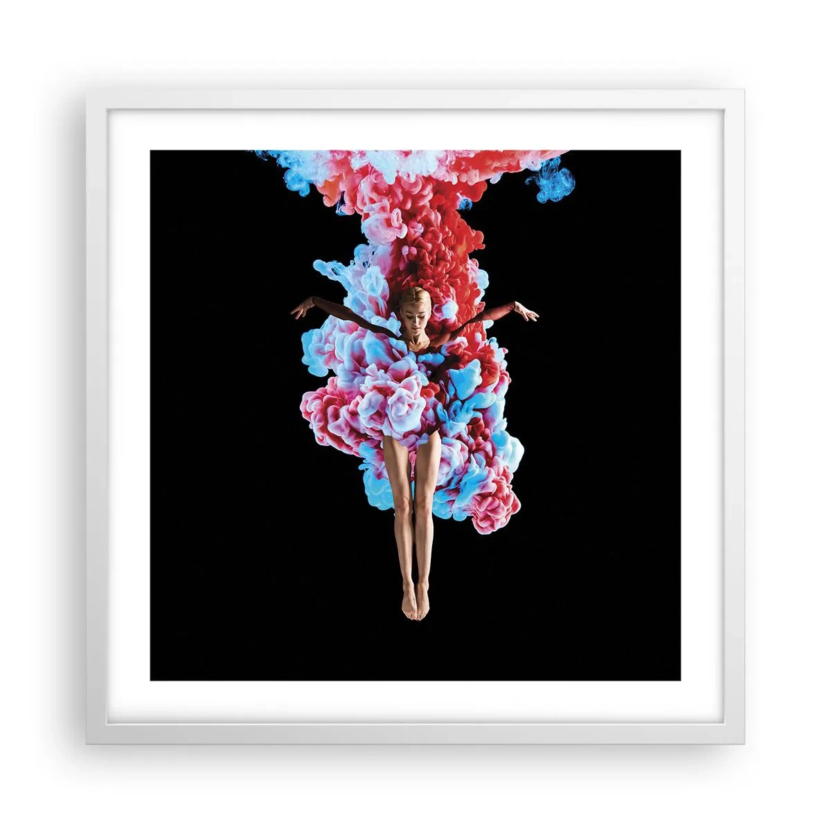 Poster in white frmae - In Full Bloom - 50x50 cm