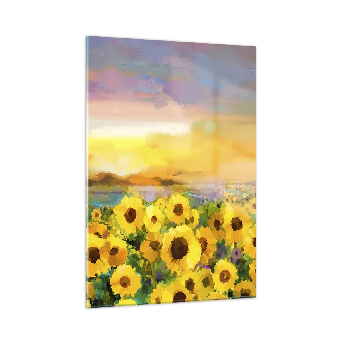 Glass picture - The Sun Itself Has Come to Earth - 50x70 cm