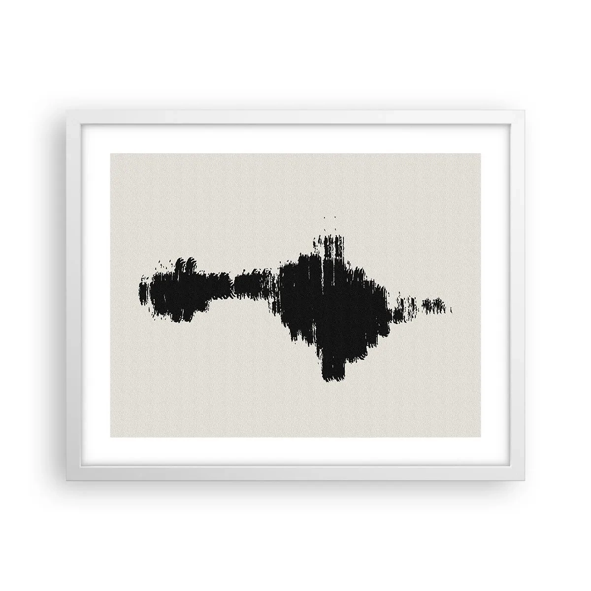 Poster in white frmae - Vibrations of Imagination - 50x40 cm