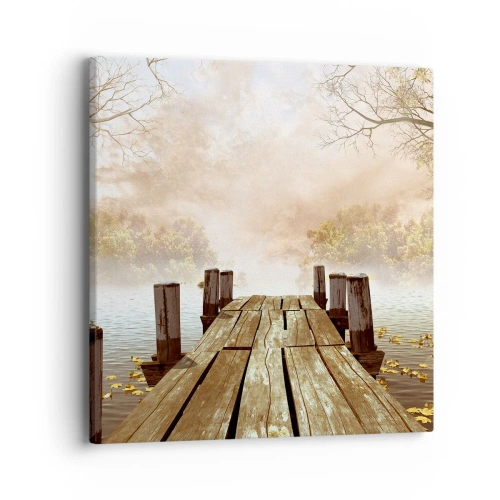 Canvas picture - Gentle Sadness of Autumn - 40x40 cm