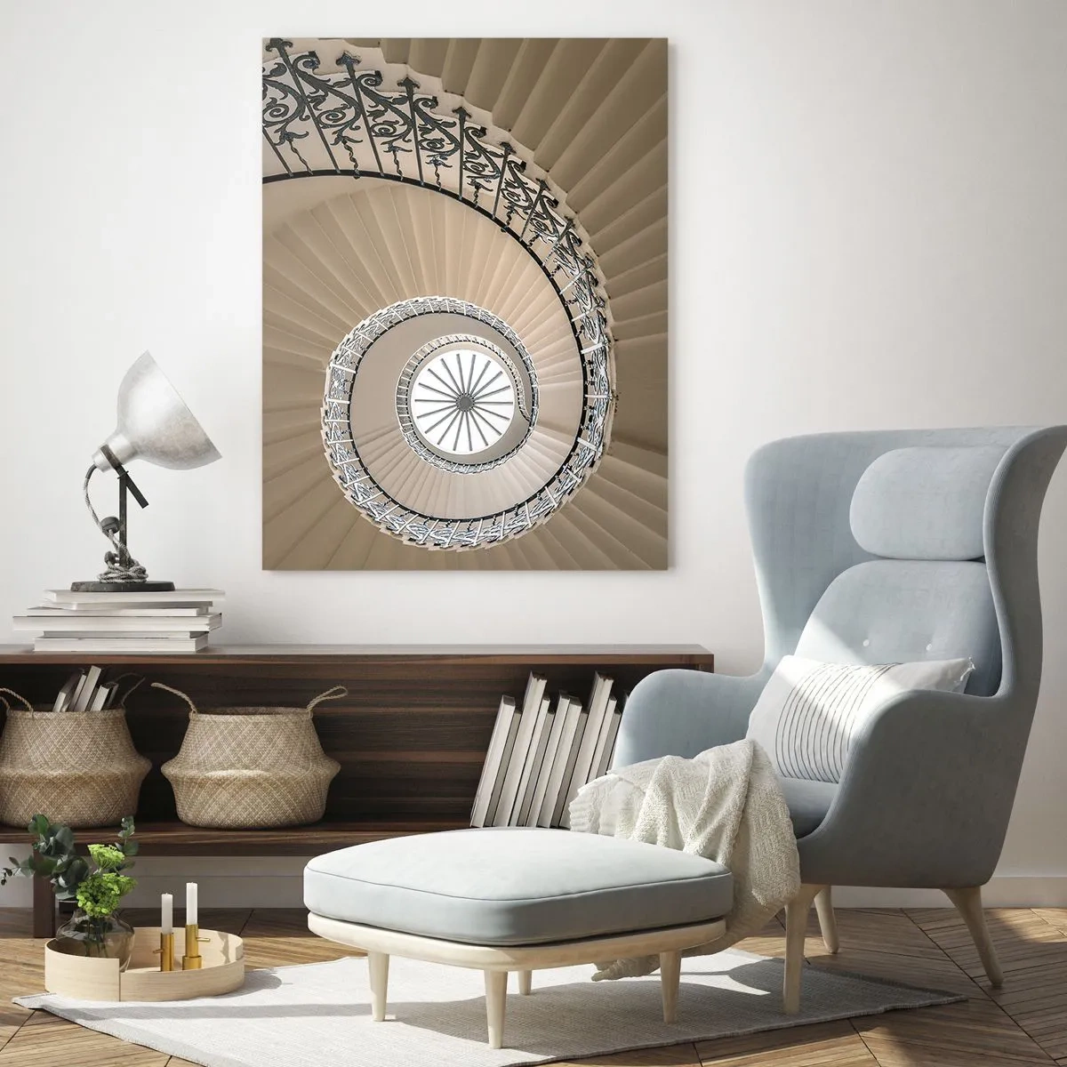 Glass picture - Inside the Shell - 50x70 cm