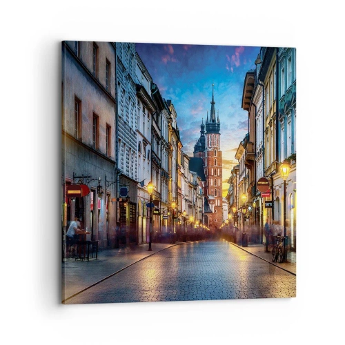Canvas picture - Charm of Cracow - 70x70 cm