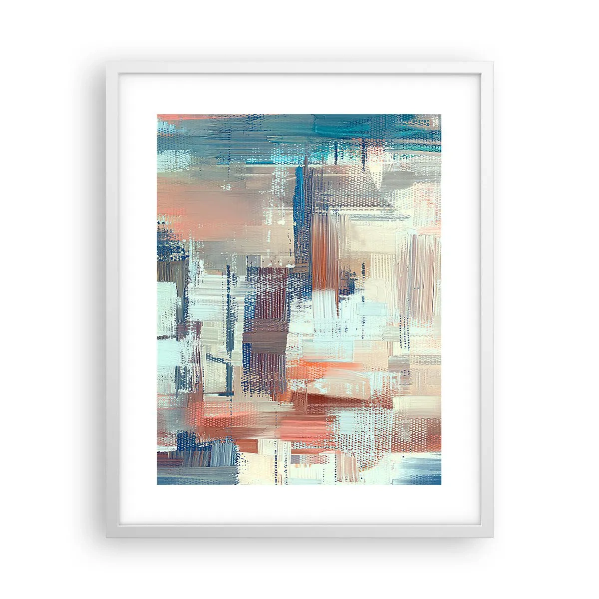 Poster in white frmae - Reaching Light - 40x50 cm