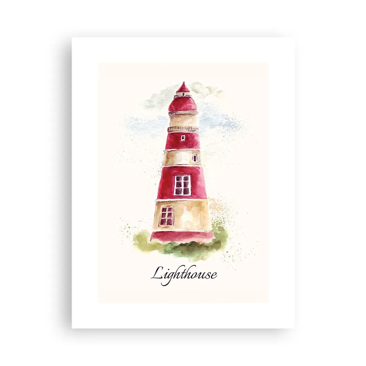 Poster - Around It the Weather Is Always Nice - 30x40 cm