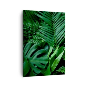 Canvas picture - In a Green Hug - 50x70 cm