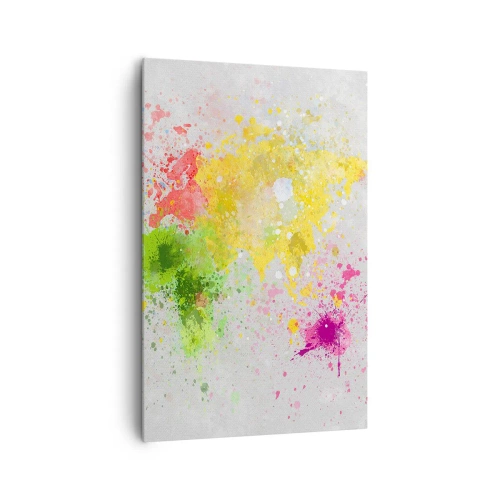 Canvas picture - All the Colours of the World - 80x120 cm