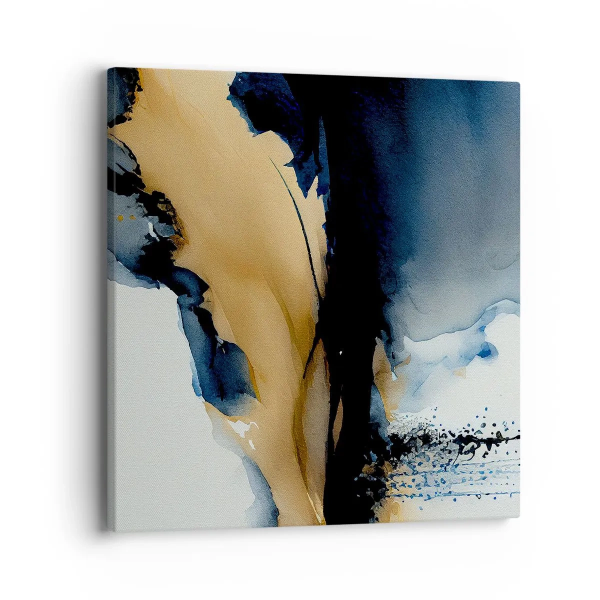 Canvas picture - Behind the Curtain - 40x40 cm