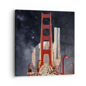 Canvas picture - Always in the Centre - 30x30 cm