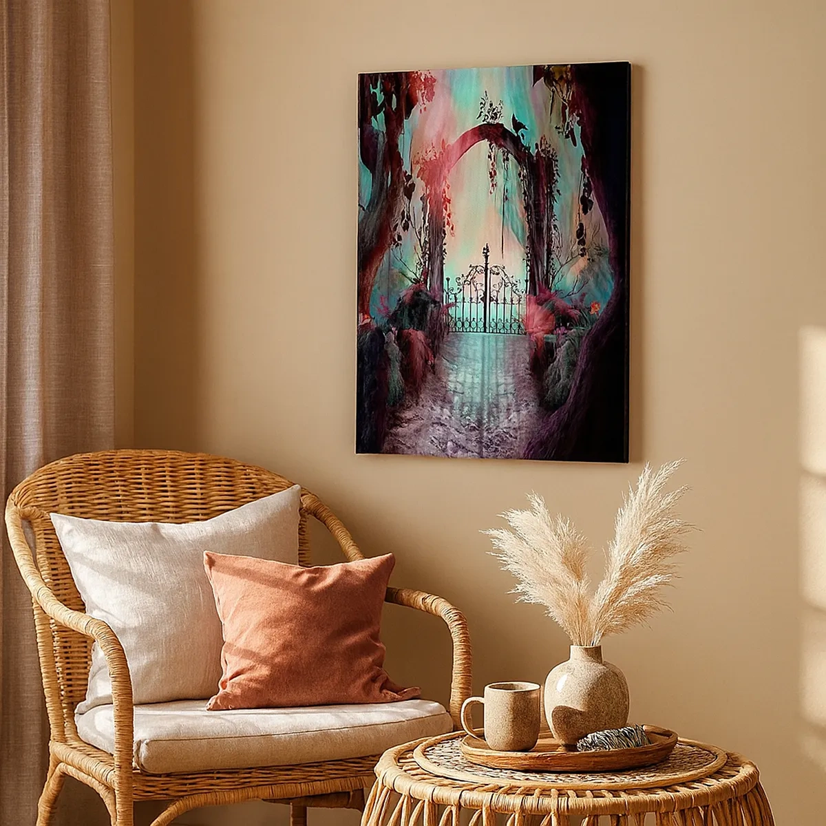 Canvas picture - Secret Garden - 50x70 cm