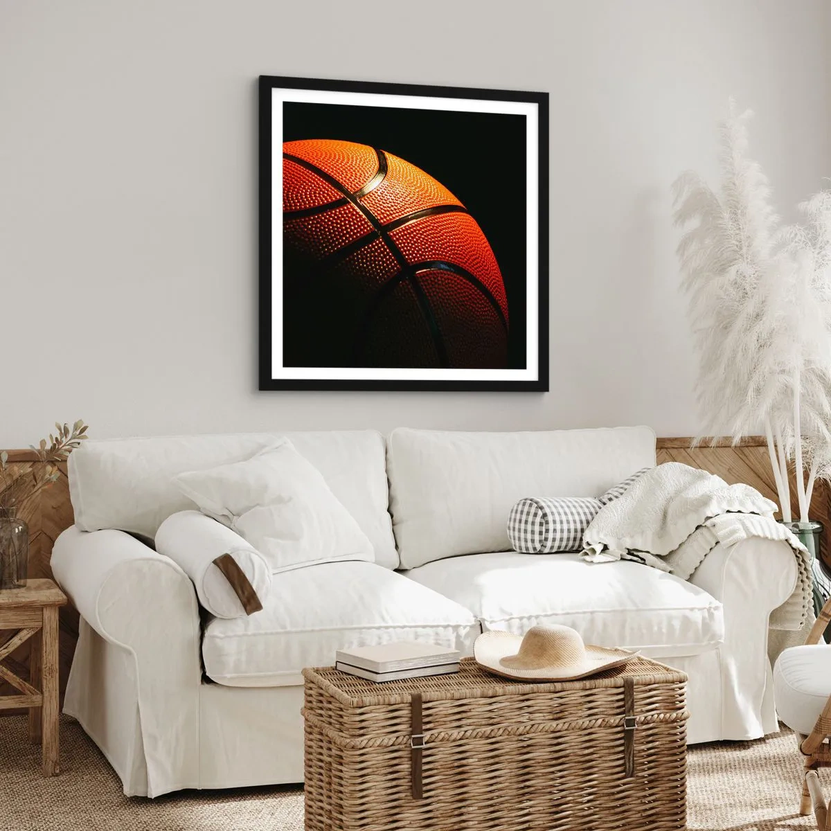 Poster in black frame - Beautiful Like a Planet - 60x60 cm