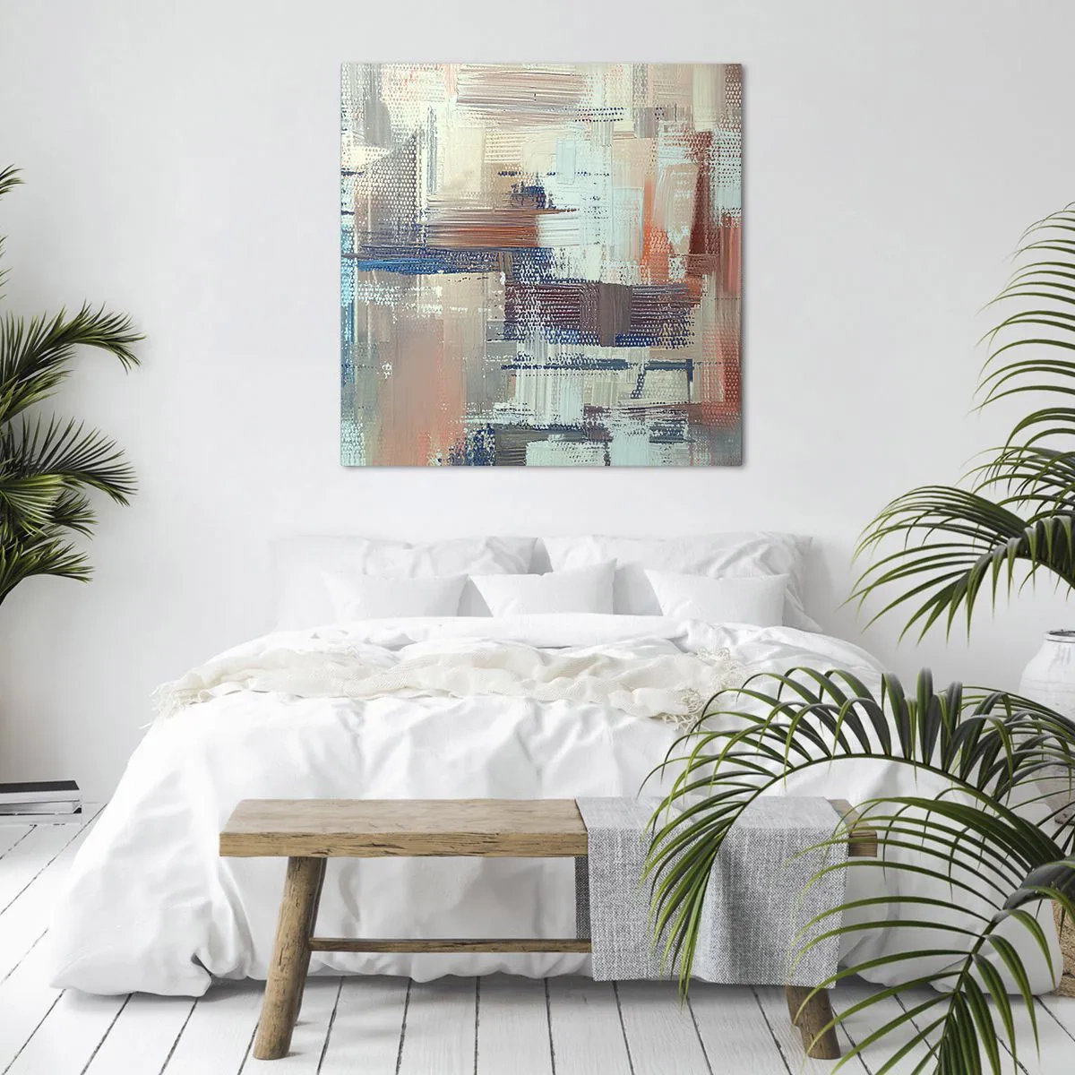 Canvas picture - Reaching Light - 40x40 cm