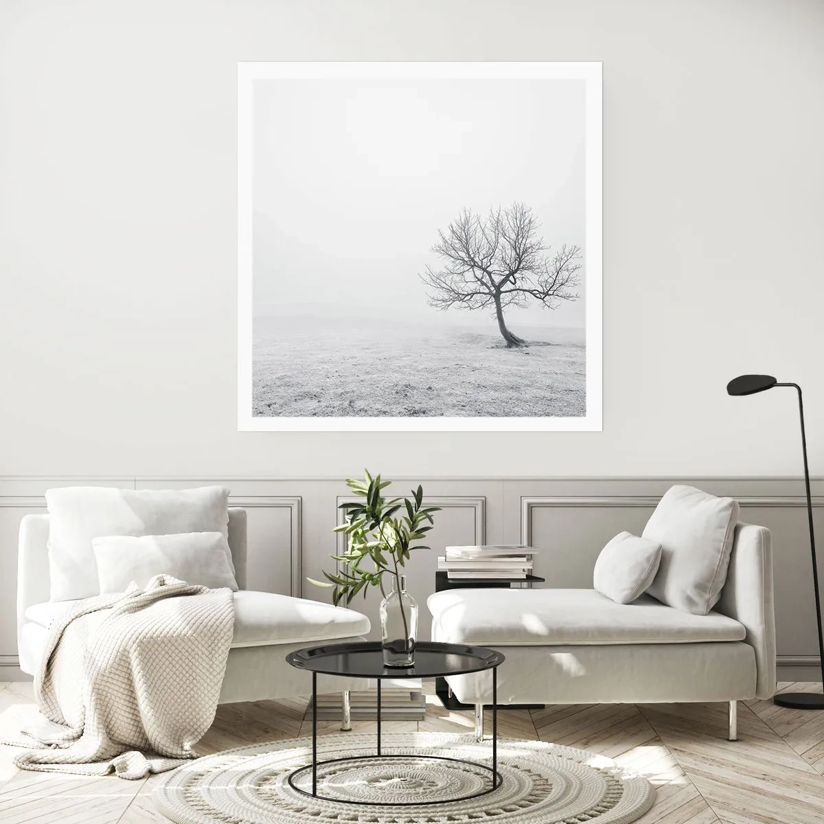 Poster - Against Nothingness - 50x50 cm