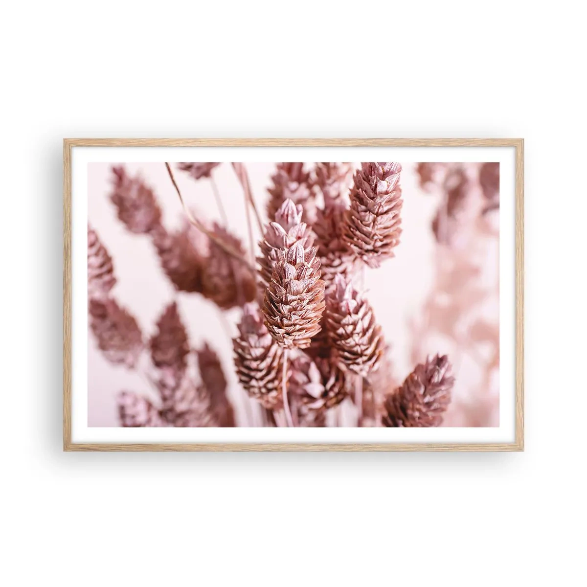 Poster in light oak frame - Seemingly Inconspicuos - 91x61 cm