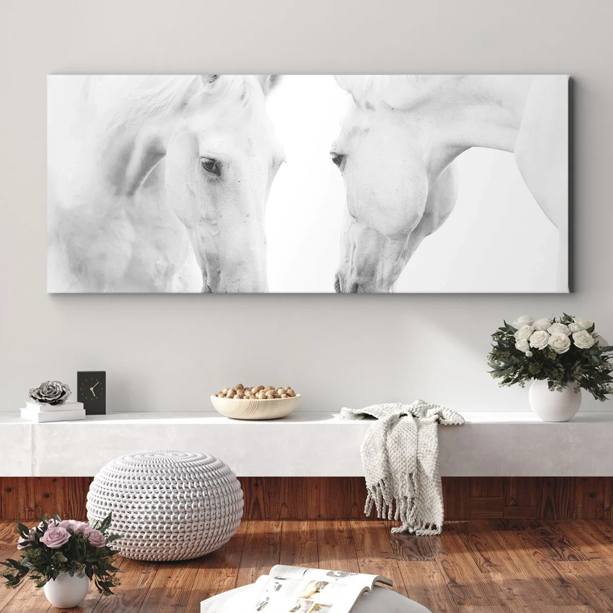 Canvas picture - Is this friendship…? - 160x50 cm