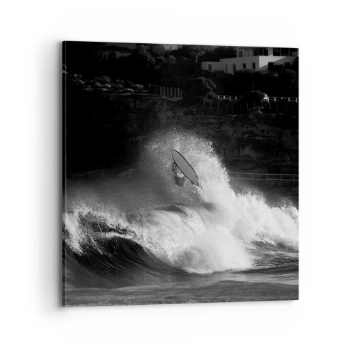 Canvas picture - Challenge Accepted! - 70x70 cm