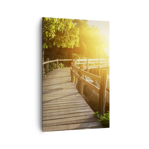 Canvas picture - Another Bend, New Wonders - 80x120 cm