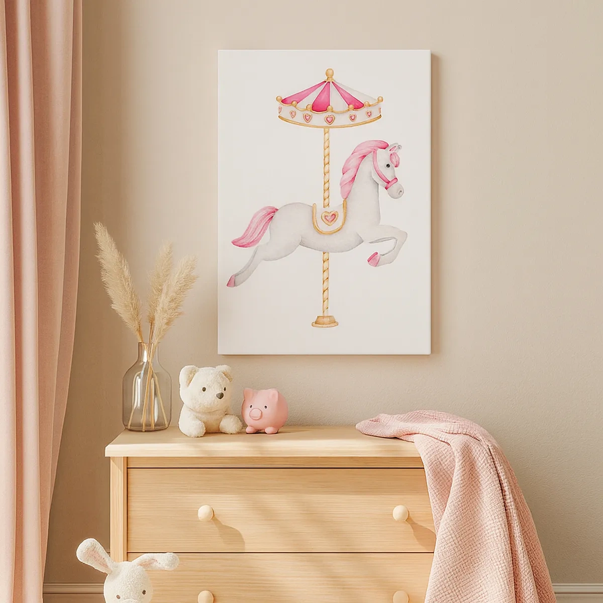 Canvas picture - Off the Hoofs - 50x70 cm