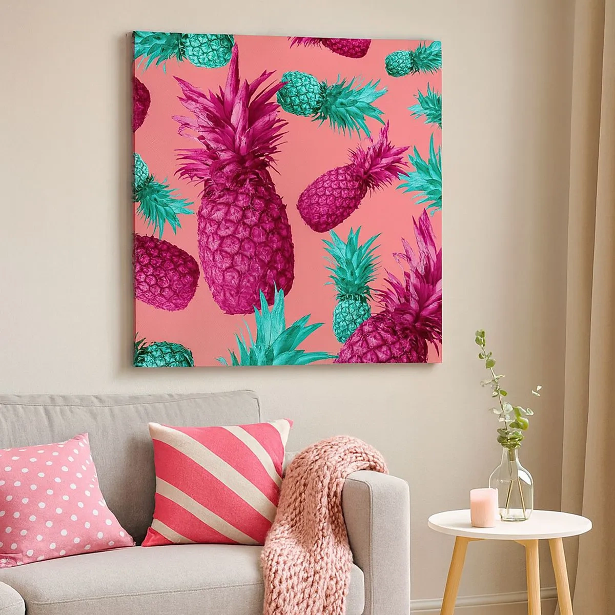 Canvas picture - Freedom is Sweet - 30x30 cm