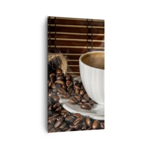 Canvas picture - Blackness of Coal, Clarity of Diamond - 55x100 cm