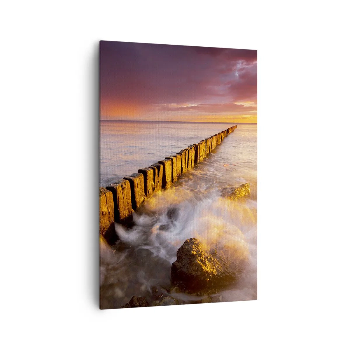 Canvas picture - Gentleness of Waves - 80x120 cm