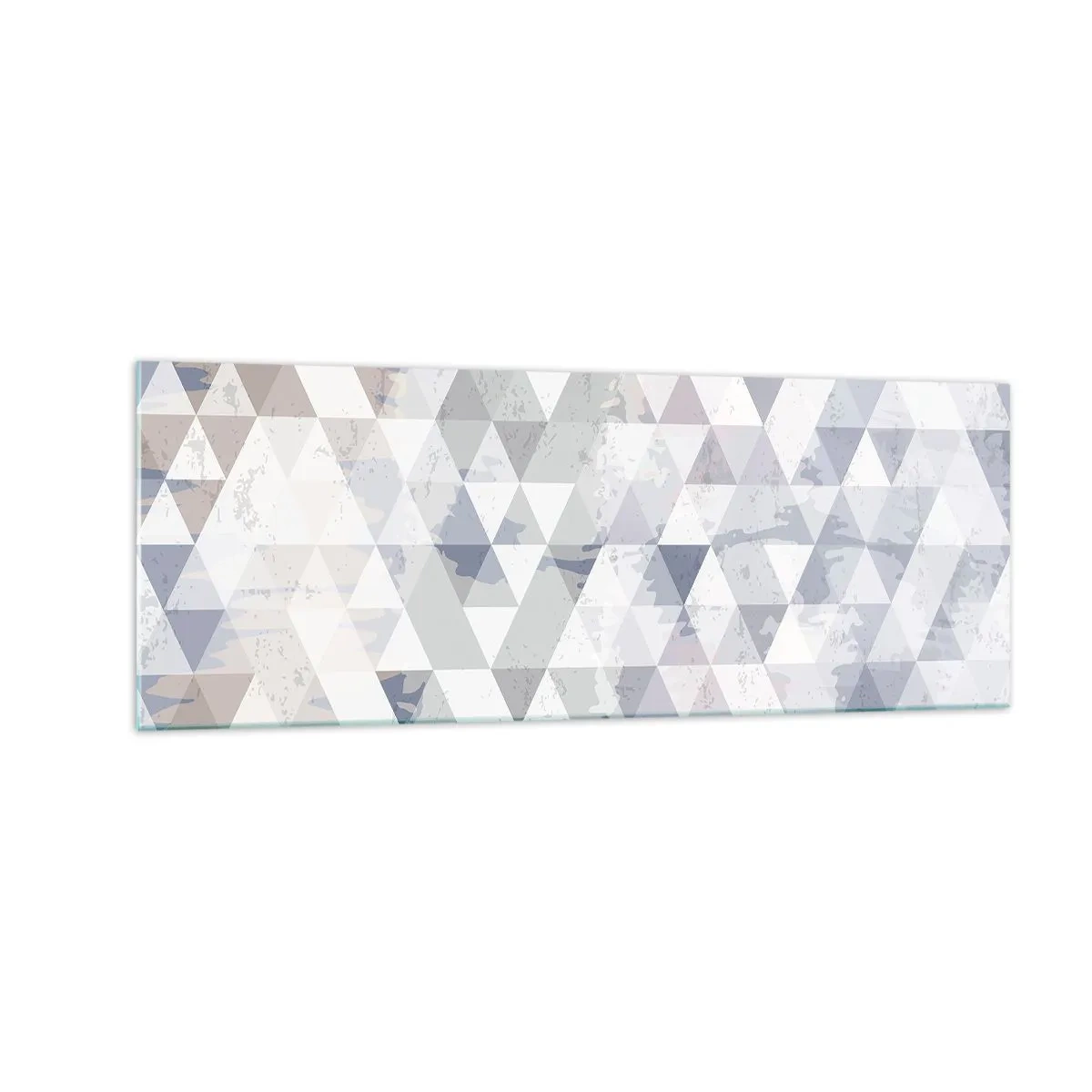 Glass picture - In the Rhythm of a Triangle - 140x50 cm