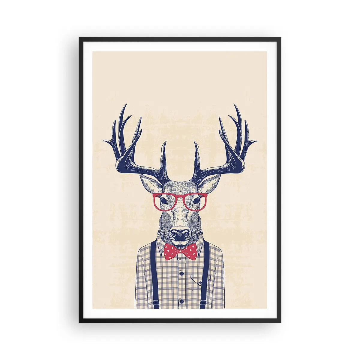 Poster in black frame - Fun Extravagance - 70x100 cm