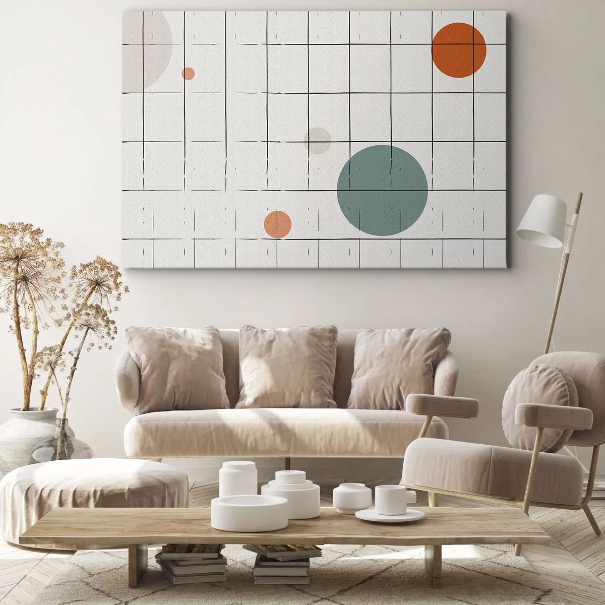 Canvas picture - Imprisoned. Us or Them? - 100x70 cm