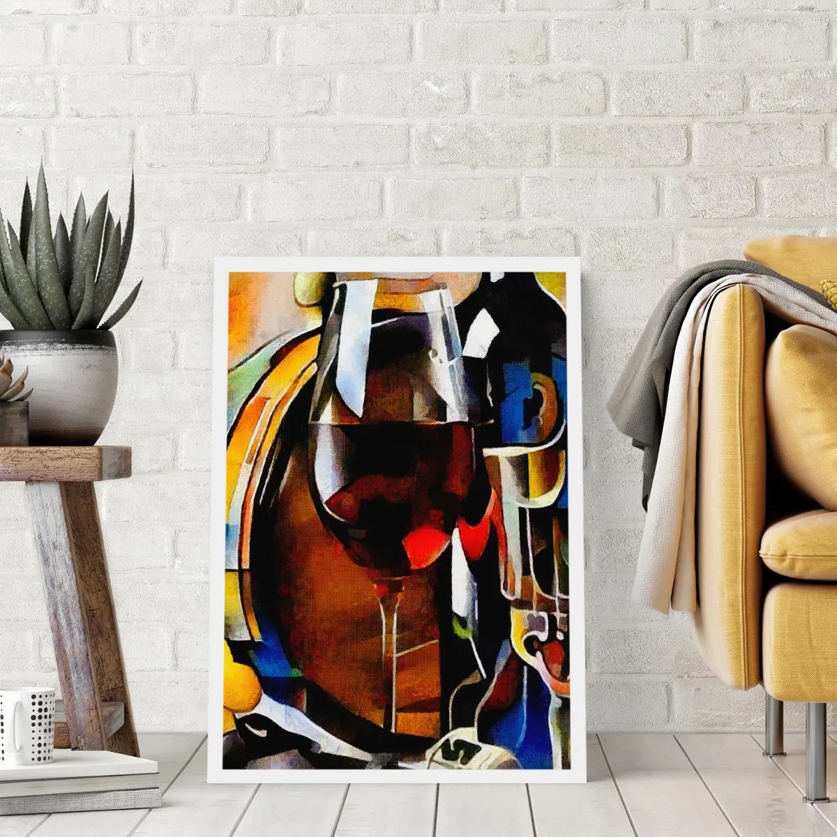 Poster - And The World Fills With Colours - 50x70 cm