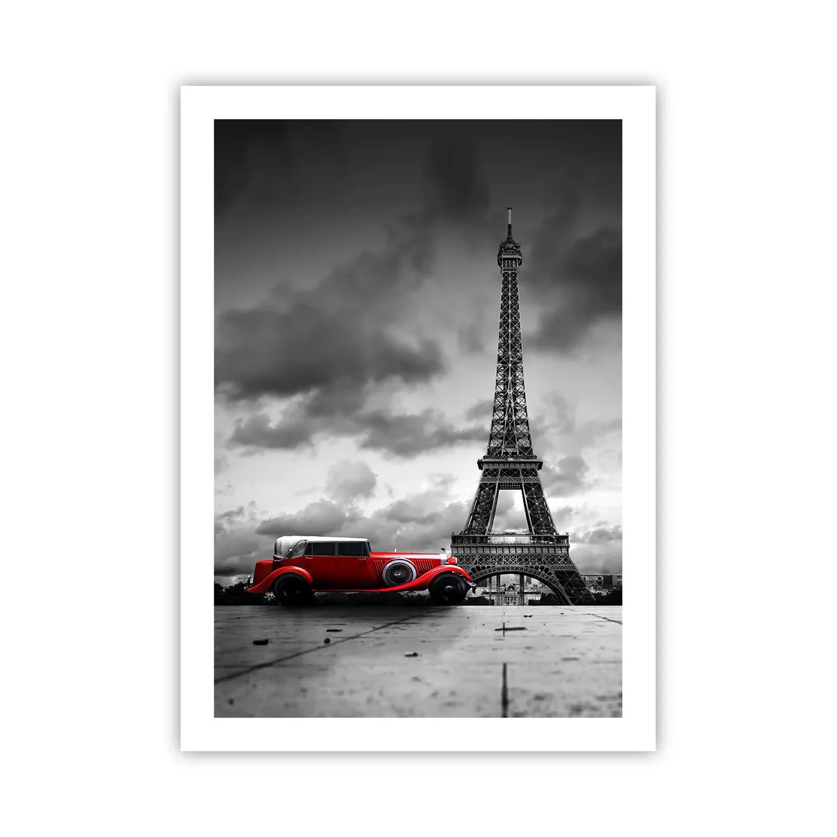 Poster - Not So Long Ago in Paris - 50x70 cm