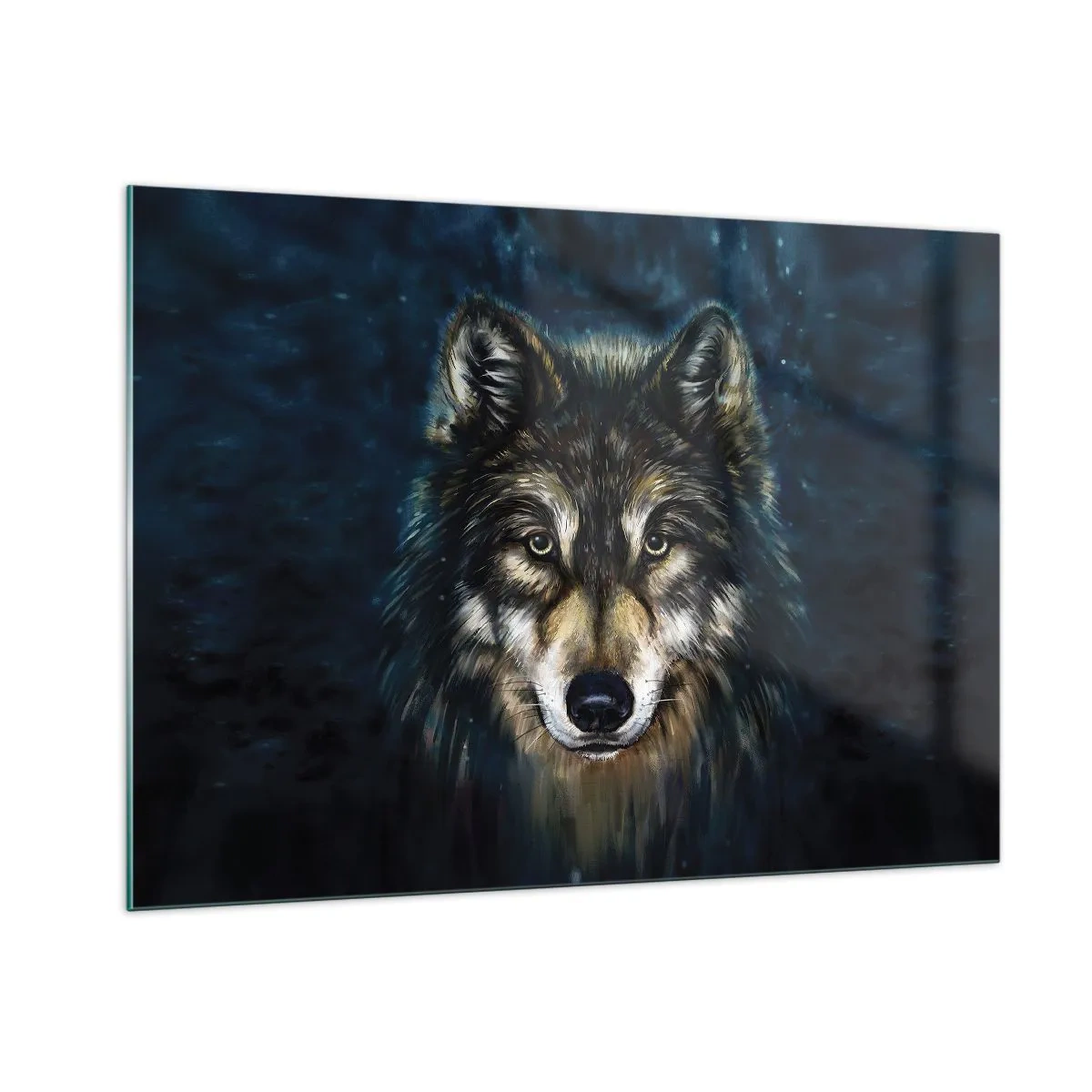 Glass picture - Alpha? And Omega - 100x70 cm