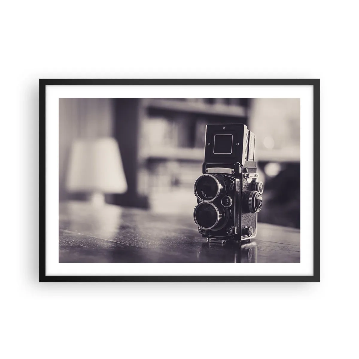 Poster in black frame - Magic of the Old Photograph - 70x50 cm
