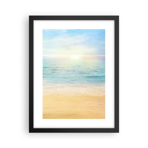 Poster in black frame - The Big Blue - 30x40 cm