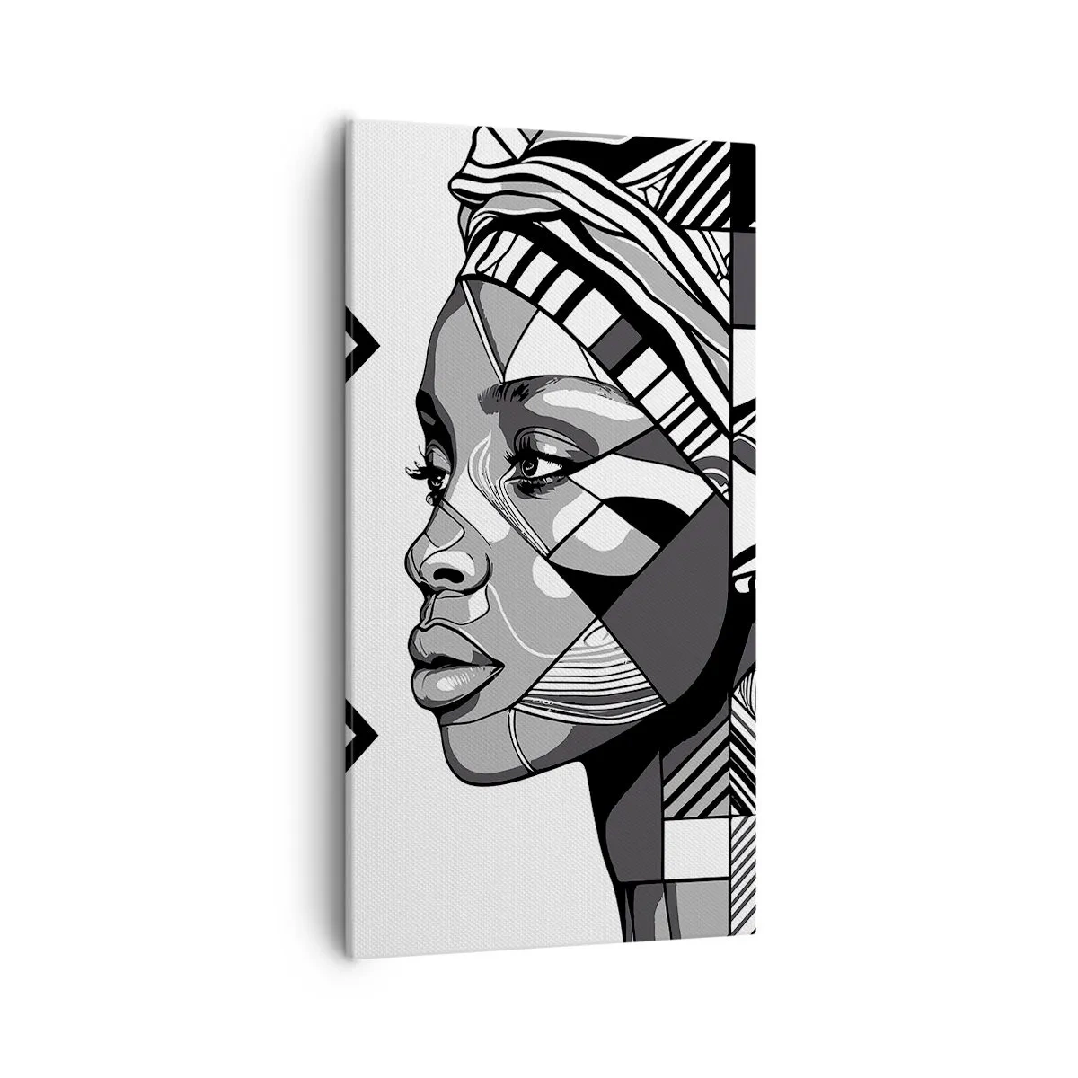 Canvas picture - Ethnic Portrait - 55x100 cm