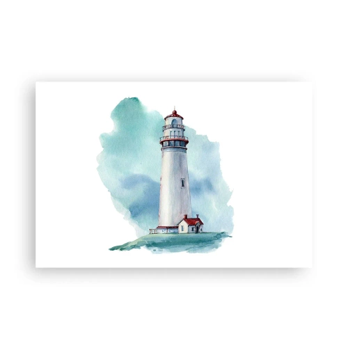Poster - Gentle Sister of Blue - 91x61 cm