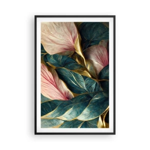 Poster in black frame - Natural Elegance and Style - 61x91 cm