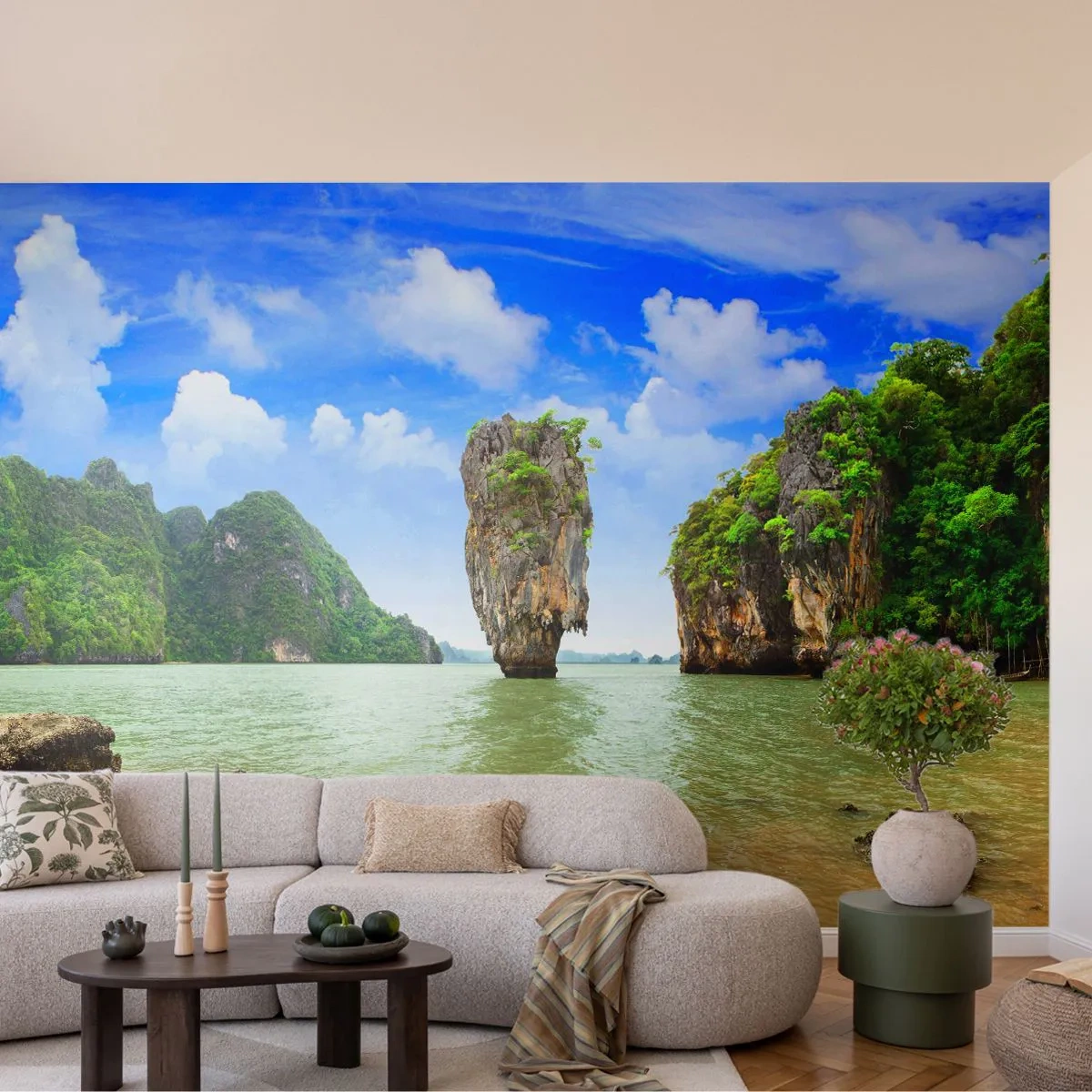 Photo Wallpaper Premium Sand - Rocky Oddities of Nature - Landscape, Nature, Tropics - 100x70 cm