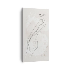 Canvas picture - One Look Will Not Be Enough - 55x100 cm