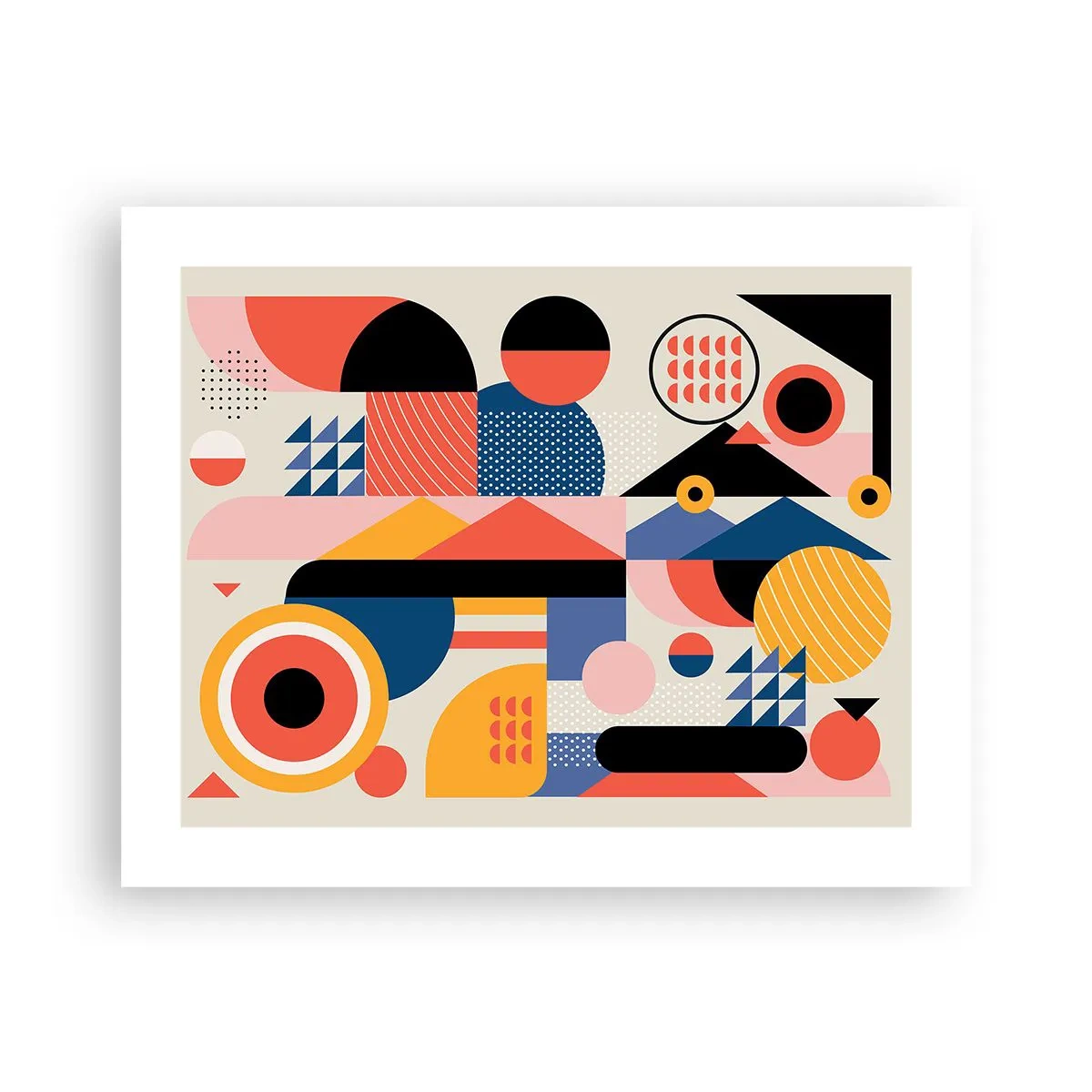 Poster - Composition: Have Fun - 50x40 cm