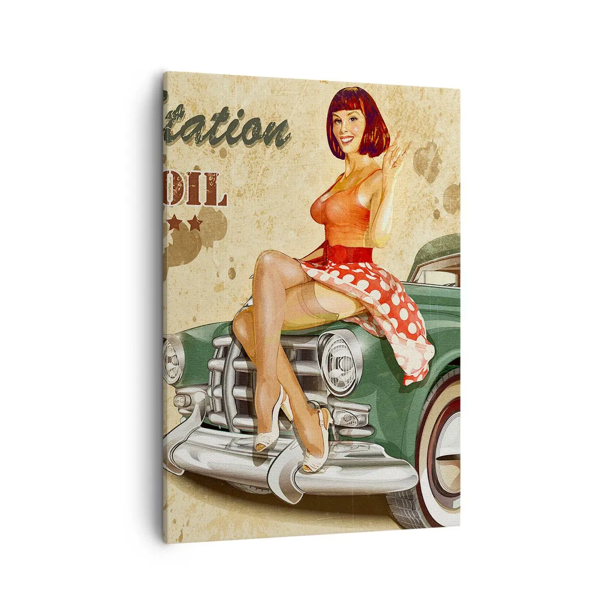 Canvas picture - Wonderful 40-ies - 50x70 cm