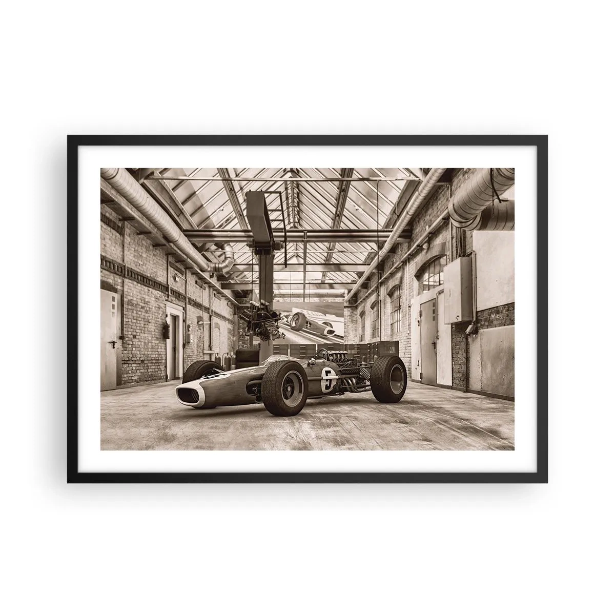 Poster in black frame - Rest of the Winner - 70x50 cm