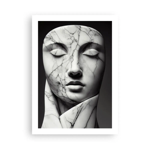 Poster - Marble Shapes - 50x70 cm